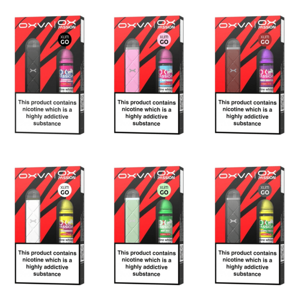 Oxva Xlim Go Pod Kit OX Passion Nic Salt Bundle