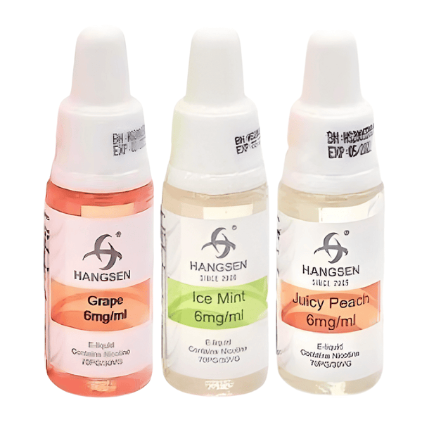 Hangsen 10ml E-Liquid - 3mg & 6mg | Pack of 10