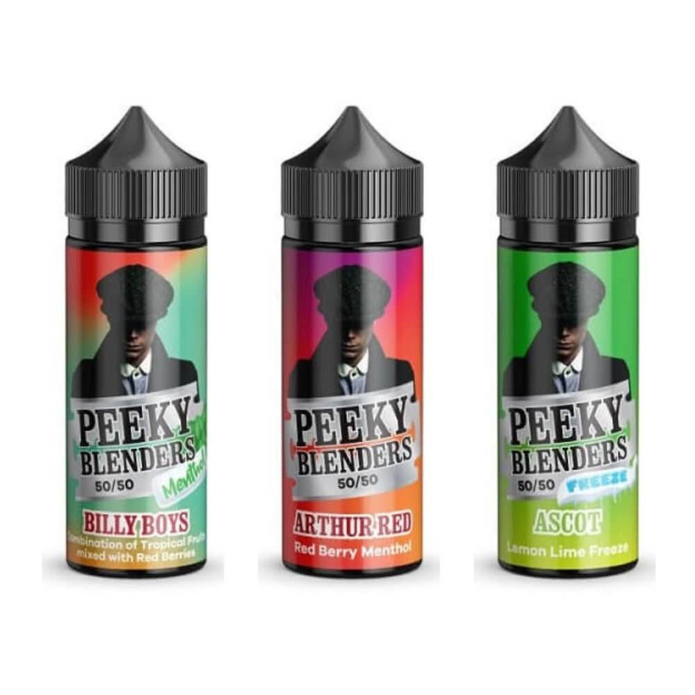 Peeky Blenders 5 X 100ML = 500ML E LIQUID 70/30 FULL RANGE