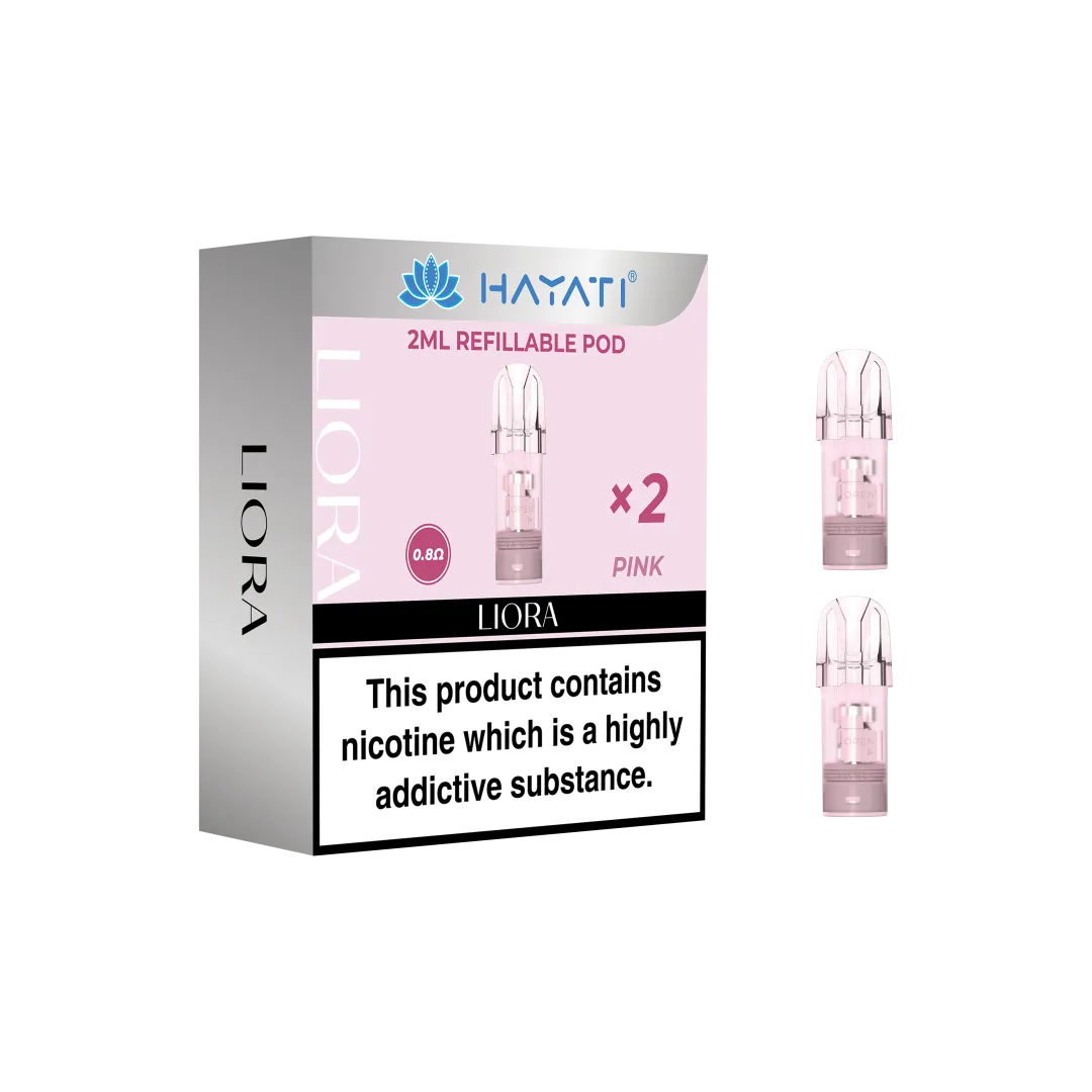 Hayati Liora Refilleable Replacement Pods (Pack of 2)