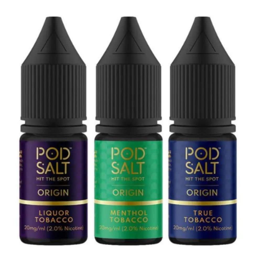 Pod Salt Origin 10ml Nic Salt - Pack of 5