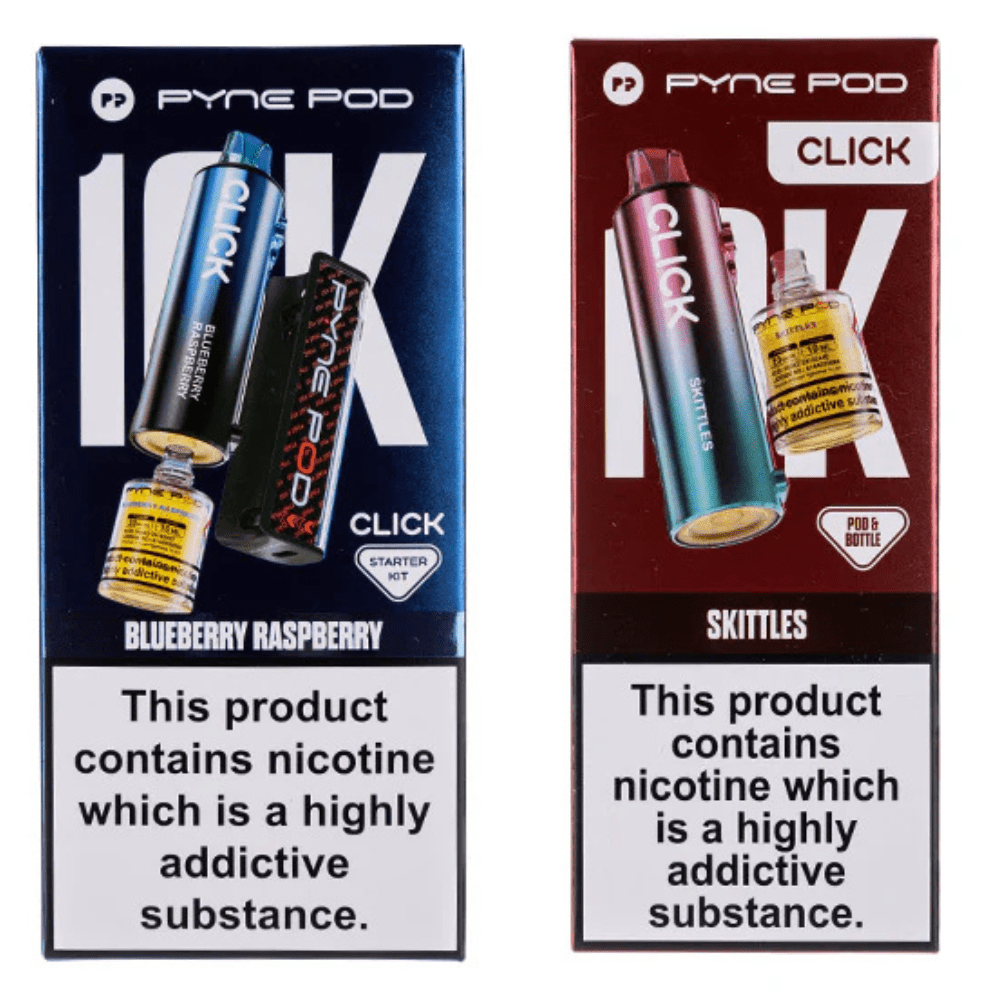 Pyne Pod Click 10000 Prefilled Pod Kit | Pack Of 5