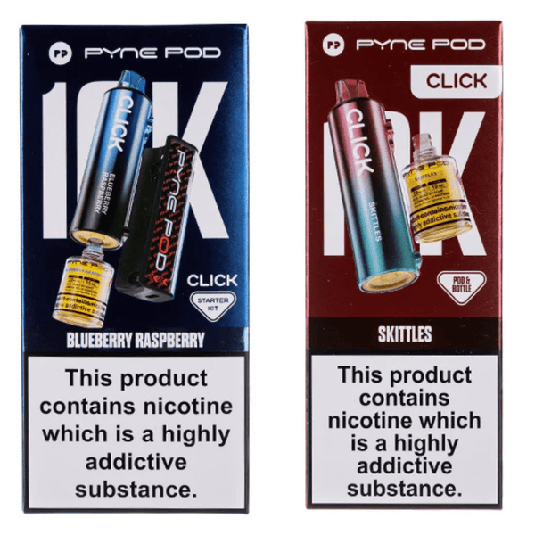 Pyne Pod Click 10000 Prefilled Pod Kit | Pack Of 5