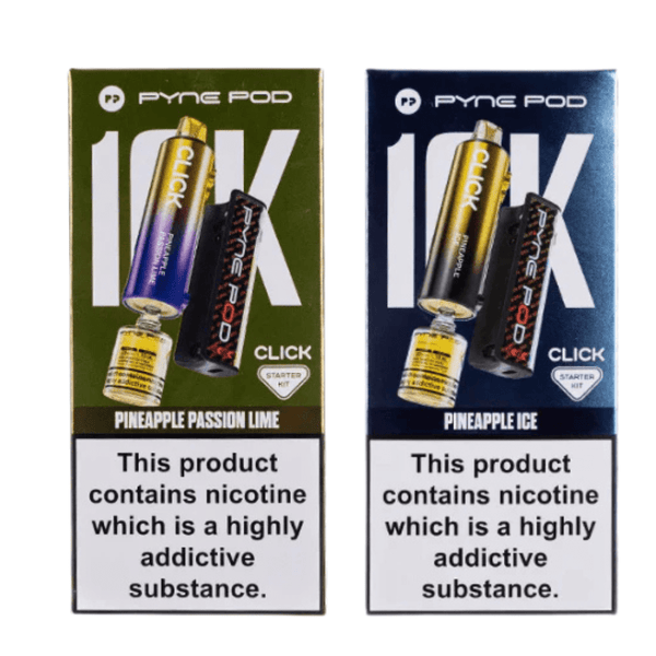 Pyne Pod Click 10K Puffs Vape Device - 20Mg