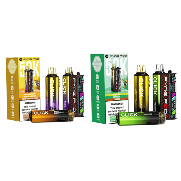 Pyne Pod Click 50K Prefilled Pod Kit - Box of 5