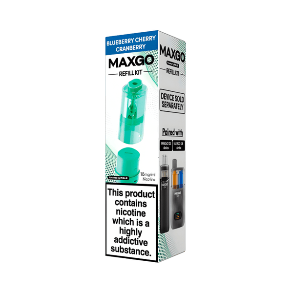 Relx Maxgo 12K/33K Prefilled Pods Refill (Box of 5)