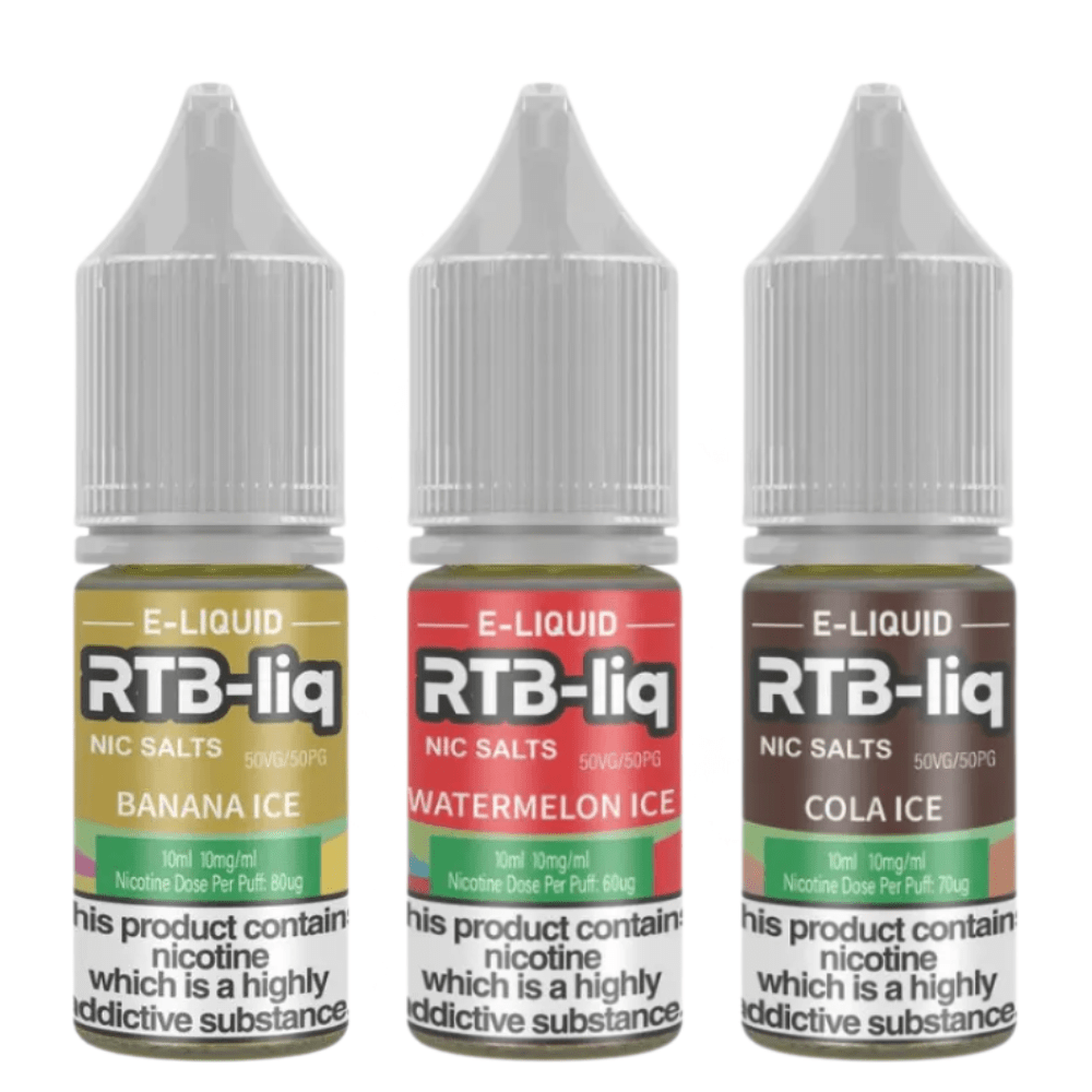 RTB Liq Nic Salts 10ml - Pack Of 10