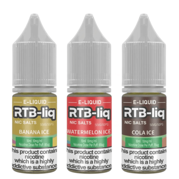RTB Liq Nic Salts 10ml - Pack Of 10