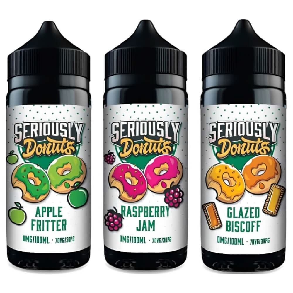 Seriously Dounts Shortfill 100ml E-Liquid - 0MG