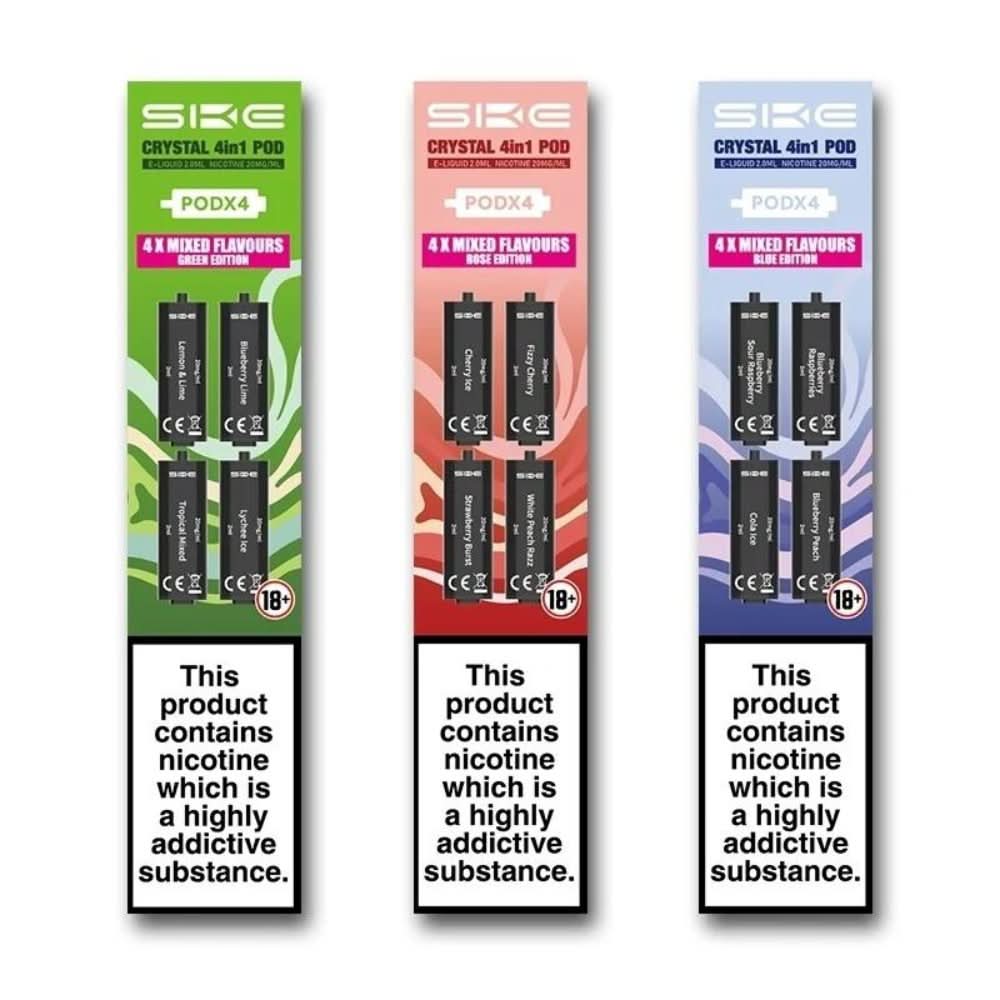 SKE Crystal 4-in-1 Prefilled Pods