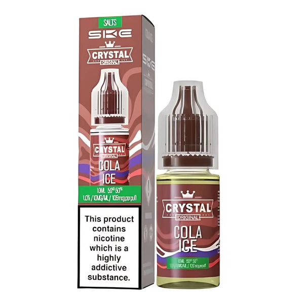 SKE Crystal NIC Salt 10ml - Cola Ice