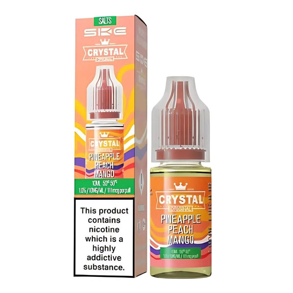 SKE Crystal NIC Salt 10ml - Pineapple Peach Mango