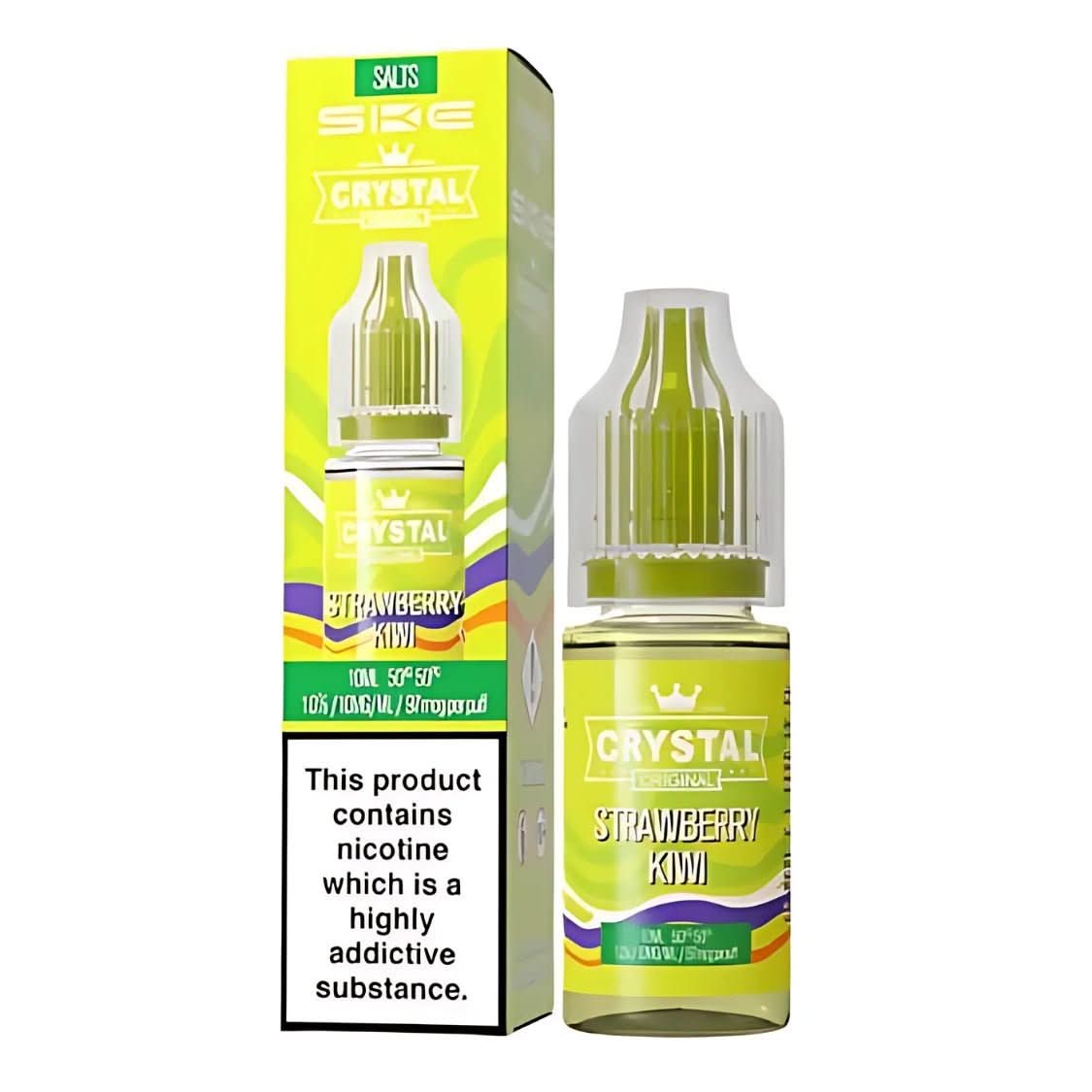 SKE Crystal NIC Salt 10ml - Strawberry Kiwi