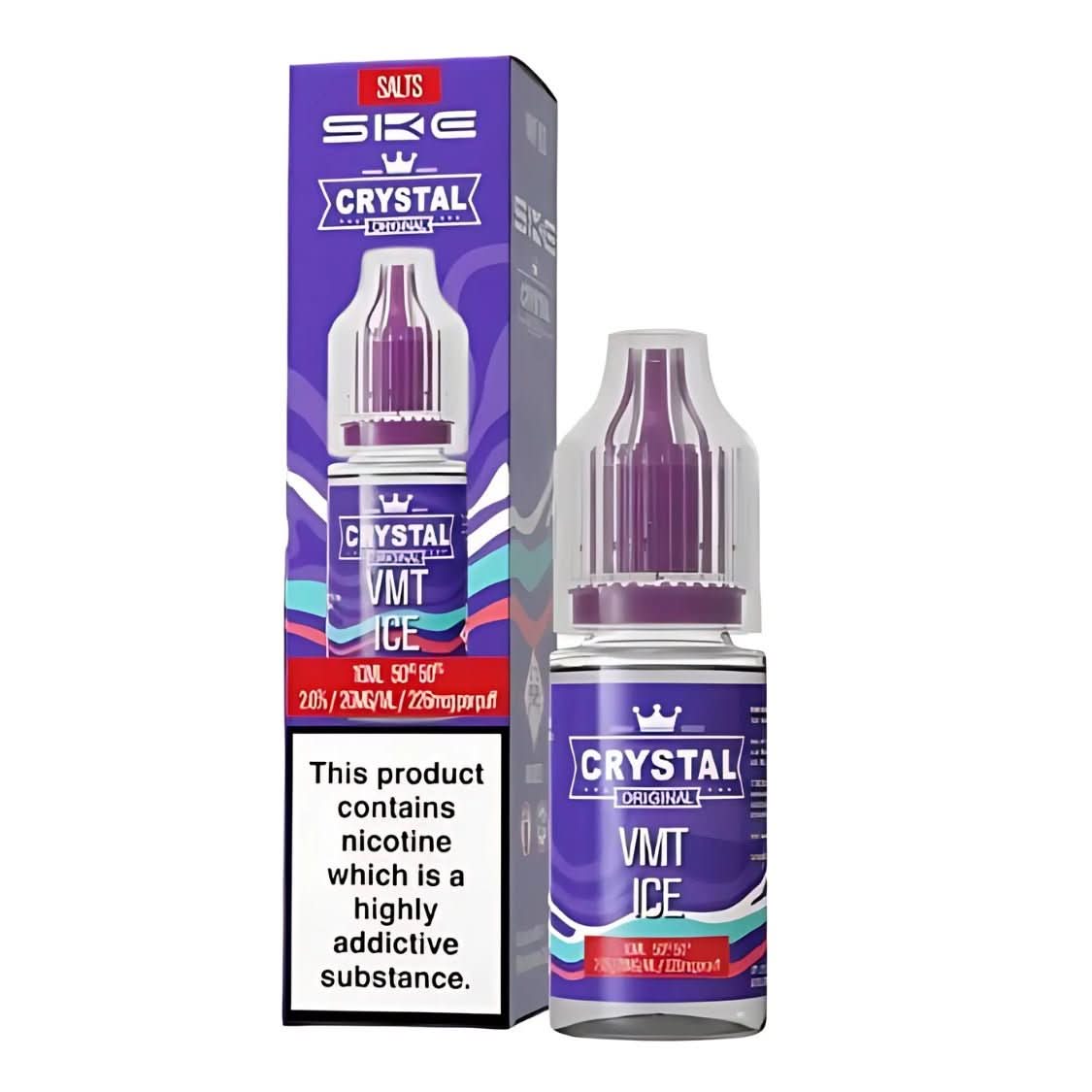 SKE Crystal NIC Salt 10ml - Vmt Ice