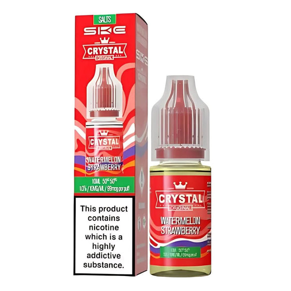 SKE Crystal NIC Salt 10ml - Watermelon Strawberry