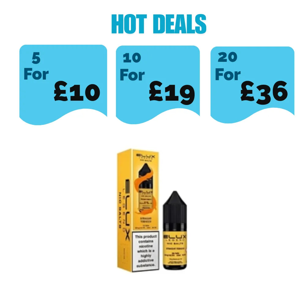 Elux Legend NIC Salt 10ml - Straight Tobacco