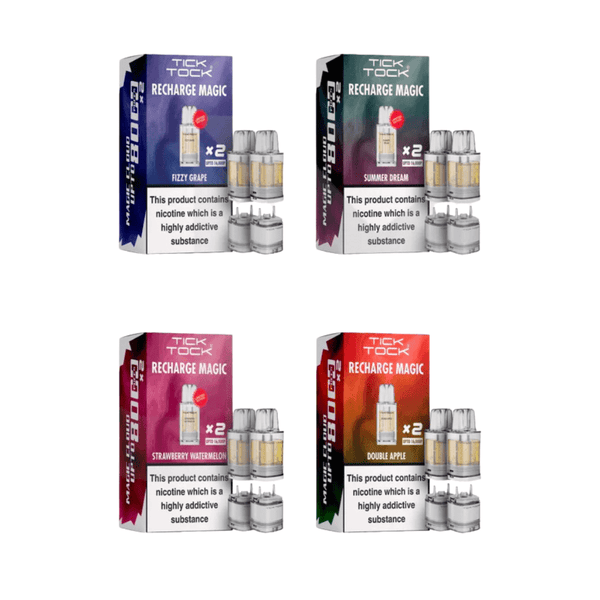 Tick Tock Magic 8000 Puffs Prefilled Pods - Pack of 10