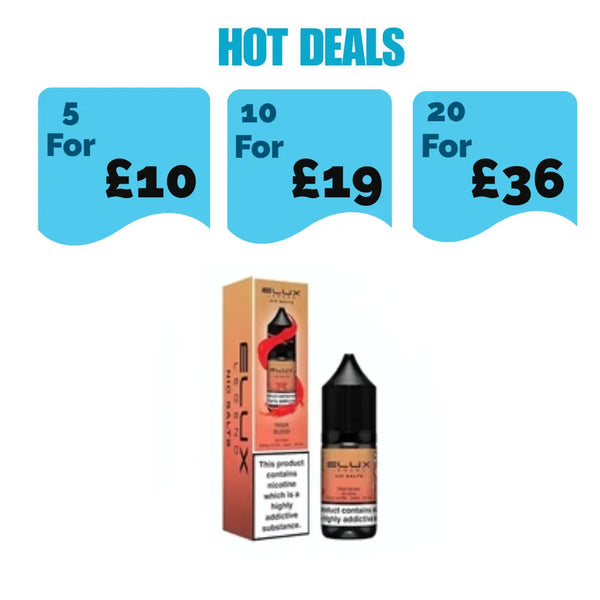 Elux Legend NIC Salt 10ml -Tiger Blood