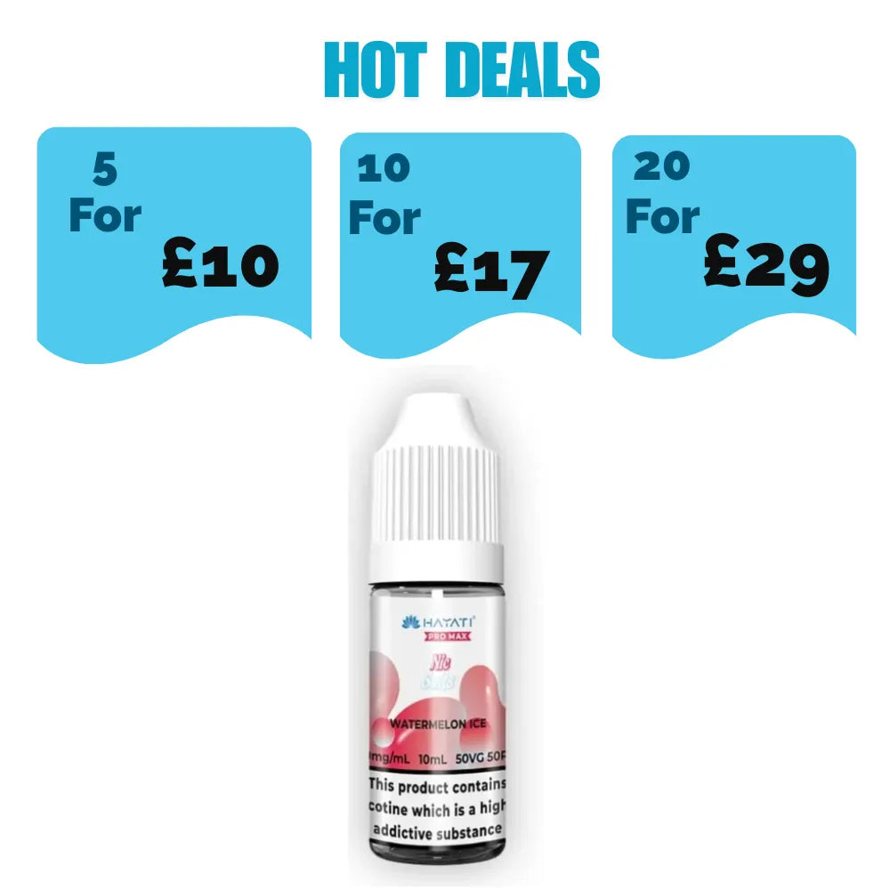Hayati Pro Max NIC Salt 10ml E-liquid - Watermelon Ice
