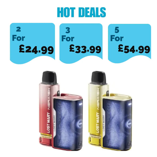 Lost Mary Nera 30K Fullview Prefilled Pod Kit - £12.99 Or 2 for £24.99