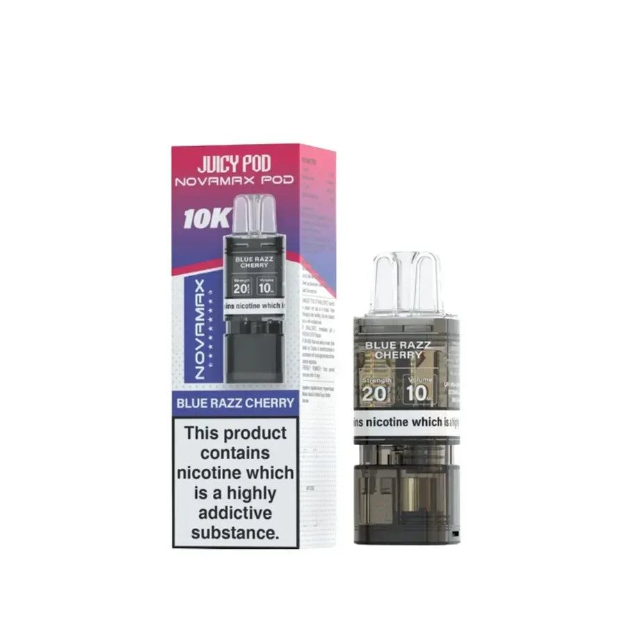 Juicy Pod Novamax 10K Prefilled Pods - Box of 10