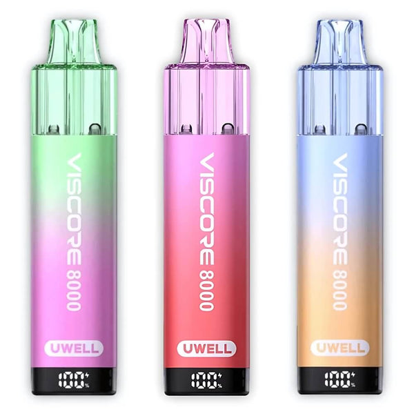 Uwell Viscore 8000 Prefilled Pod Kit - Pack Of 5
