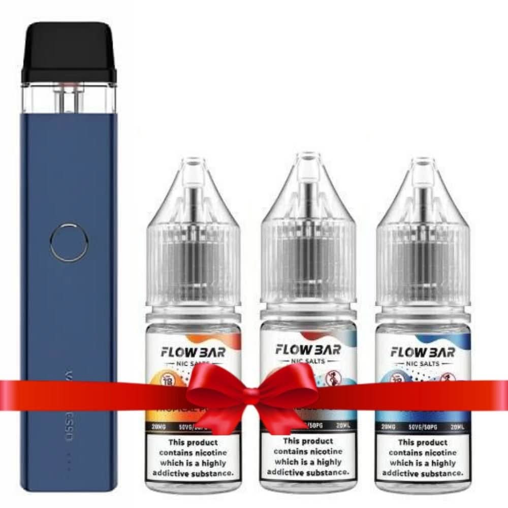 Vaporesso Xros 2 Pod Kit + 3XFlow Bar 10ml Nic Salt (Bundle Deal)