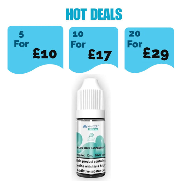 Hayati Pro Max NIC Salt 10ml E-liquid - Blue Sour Raspberry