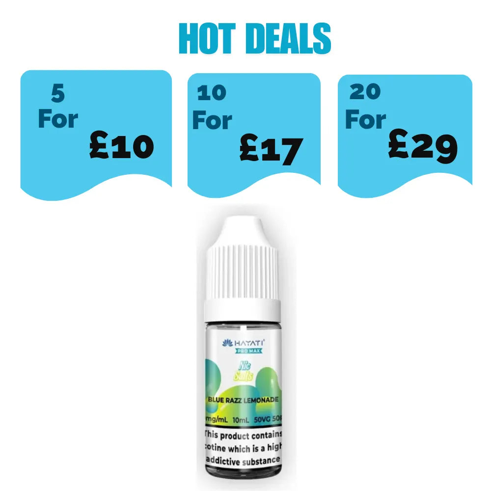 Hayati Pro Max NIC Salt 10ml E-liquid - Blue Razz Lemonade