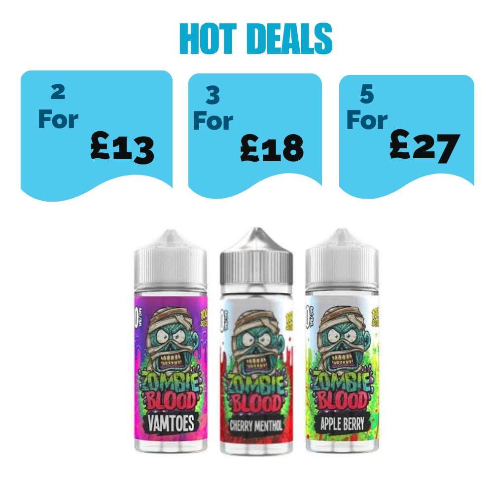 ZOMBIE BLOOD SHORTFILLS 100ML