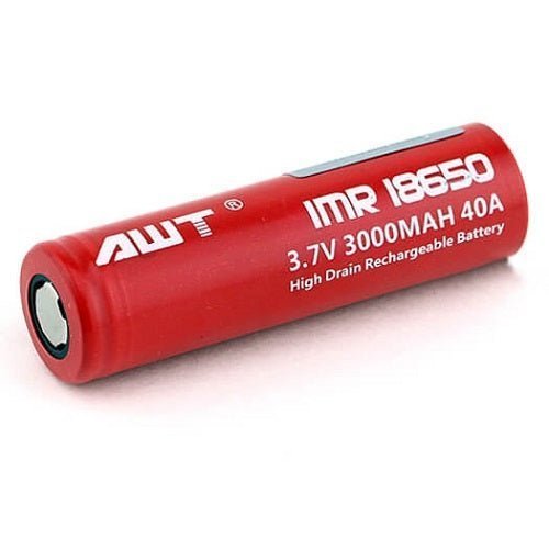 18650 Awt 37v 3000mah 40a Battery Pack Of 2