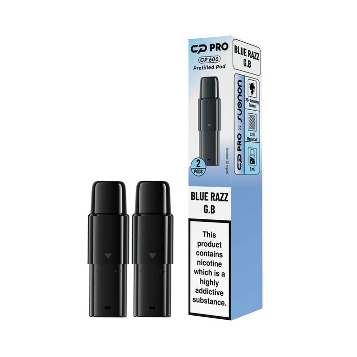 Crystal CP Pro CP600 Prefilled Pods (Pack of 2)