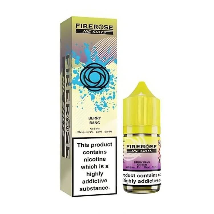 Firerose 5000 Nic Salt E-Liquid 10ml - Berry Bang