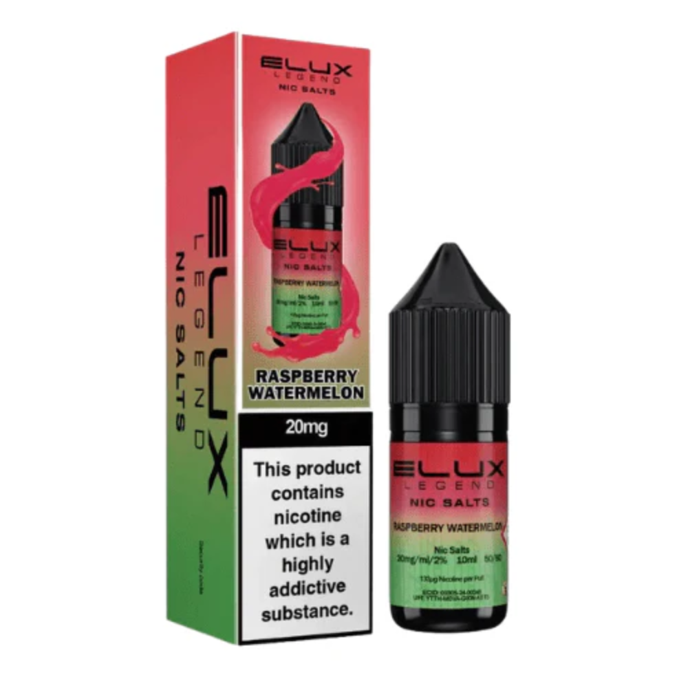 Elux Legend 10ml Nic Salt - Raspberry Watermelon