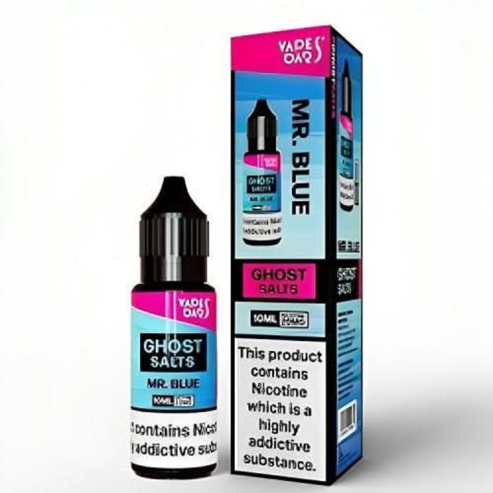 Vapes Bar Ghost Salts 10ml Nic Salt E-liquid - Mr Blue