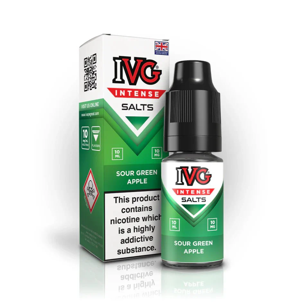 IVG Intense Nic Salts - Sour Green Apple