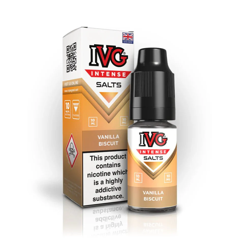 IVG Intense Nic Salts - Vanilla Biscuit