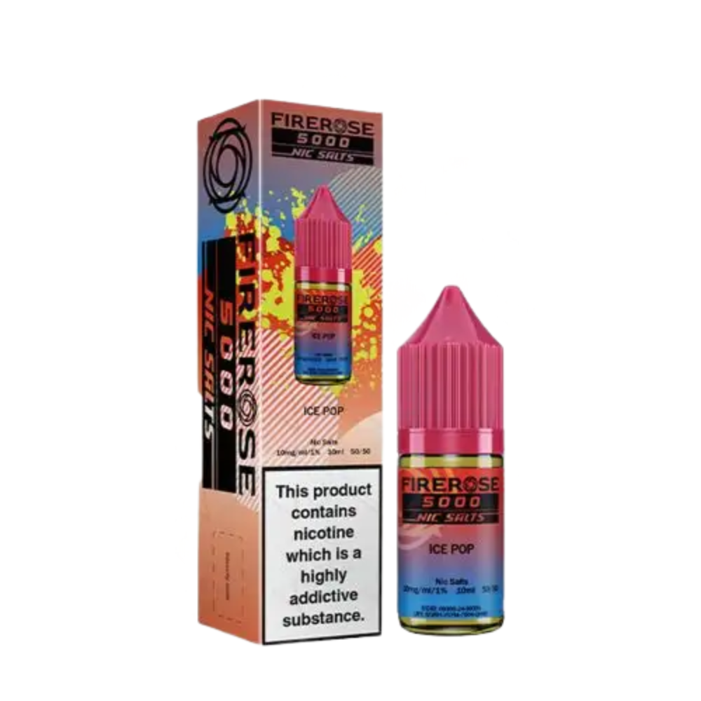 Firerose 5000 Nic Salt E-Liquid 10ml - Ice Pop