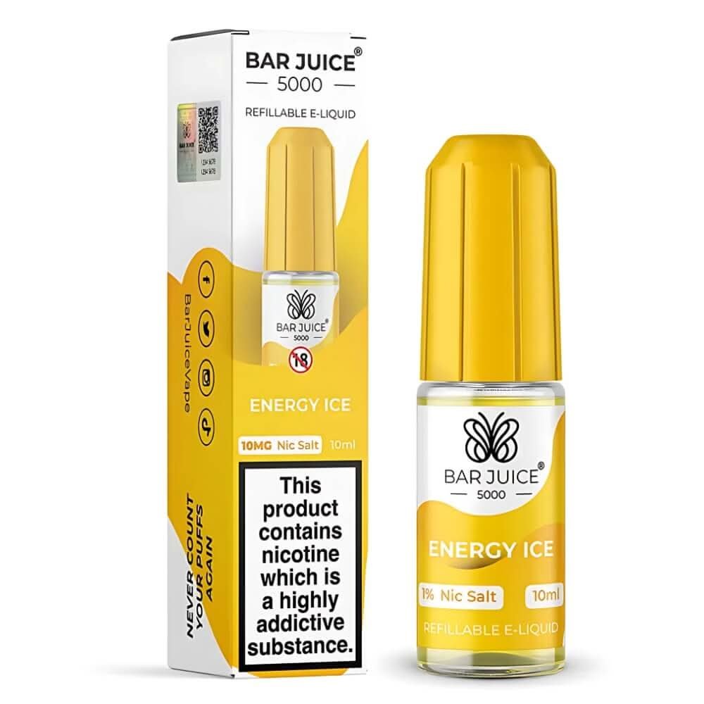 Bar Juice 5000 Nic Salt 10ml - Energy Ice