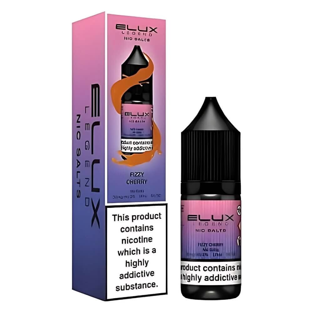 Elux Legend NIC Salt 10ml - Fizzy Cherry