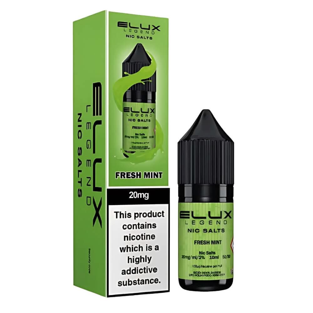 Elux Legend NIC Salt 10ml - Fresh Mint