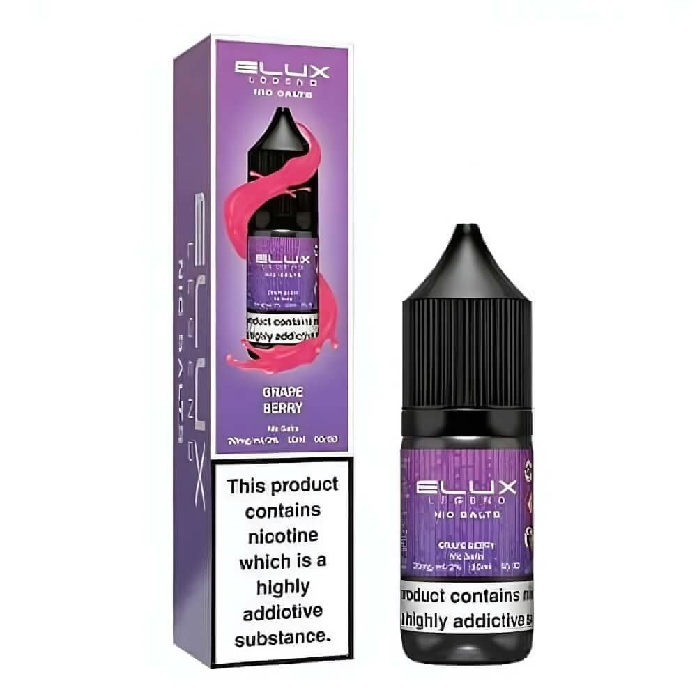 Elux Legend NIC Salt 10ml -Grape Berry