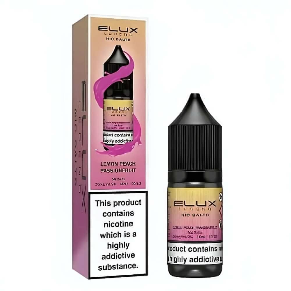 Elux Legend NIC Salt 10ml -Lemon Peach Passion Fruit
