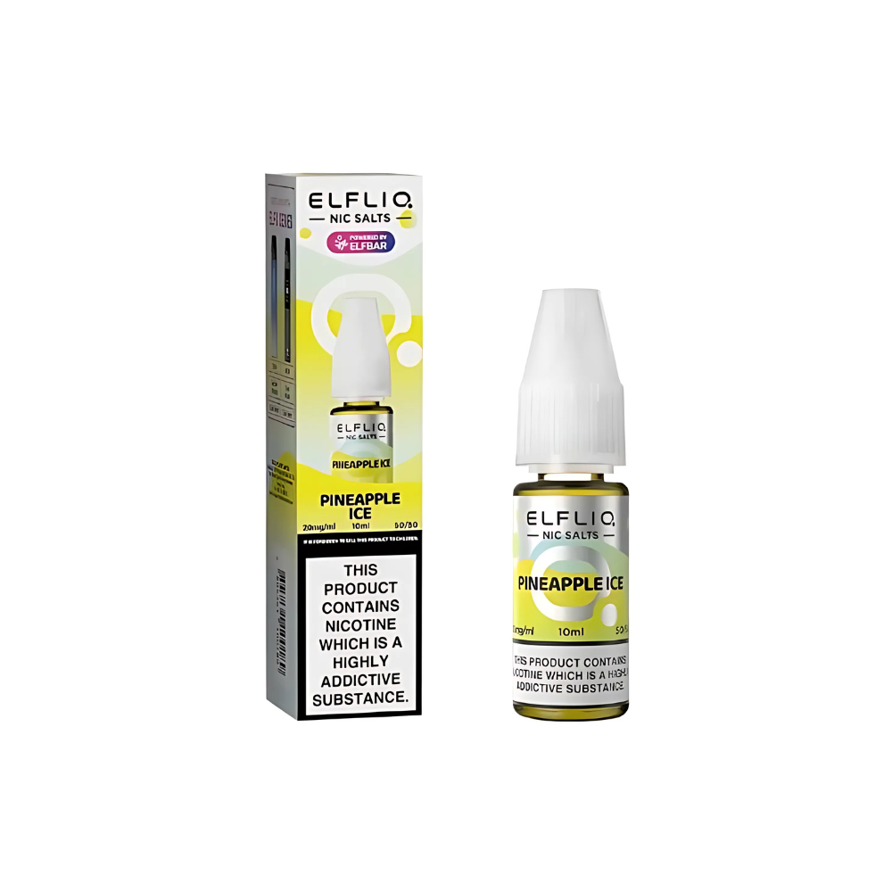 Elf Bar ElfLiq Pineapple Ice 10ml Nic Salt