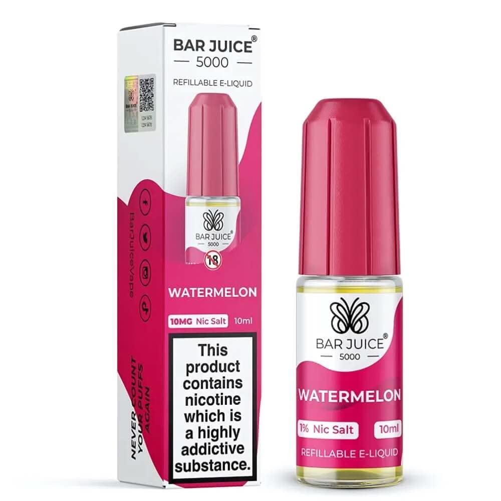 Bar Juice 5000 Nic Salt 10ml - Watermelon