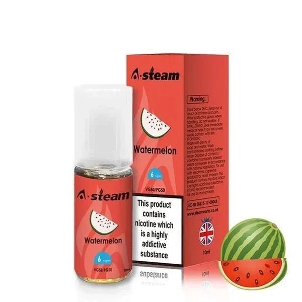 A Steam 10ML Eliquid (Box of 10)