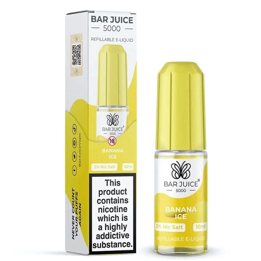 Bar Juice 5000 Nic Salt 10ml - Banana Ice