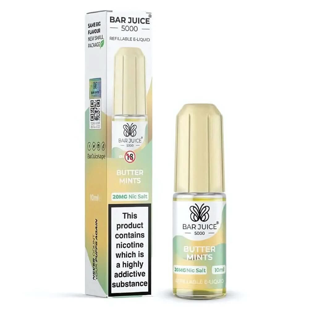 Bar Juice 5000 Nic Salt 10ml - Butter Mints