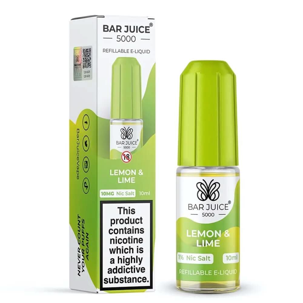 Bar Juice 5000 Nic Salt 10ml - Lemon Lime