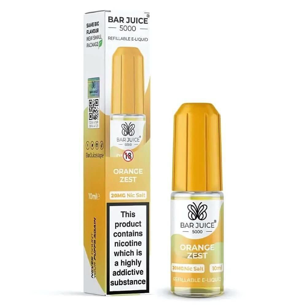 Bar Juice 5000 Nic Salt 10ml - Orange Zest